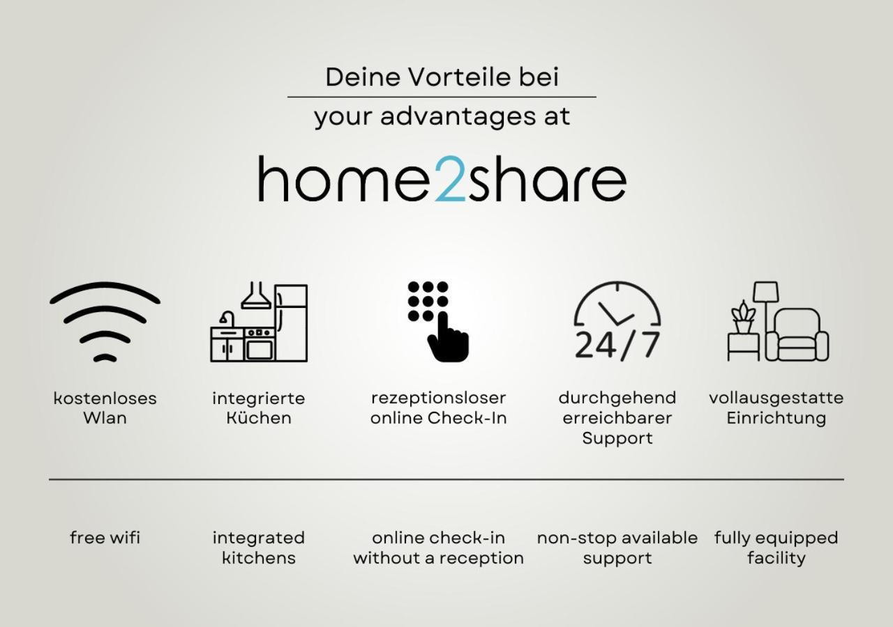 Schone Apartments In Der Innenstadt Von Osnabruck I Home2Share Dış mekan fotoğraf